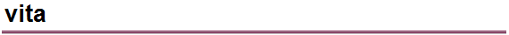 vita